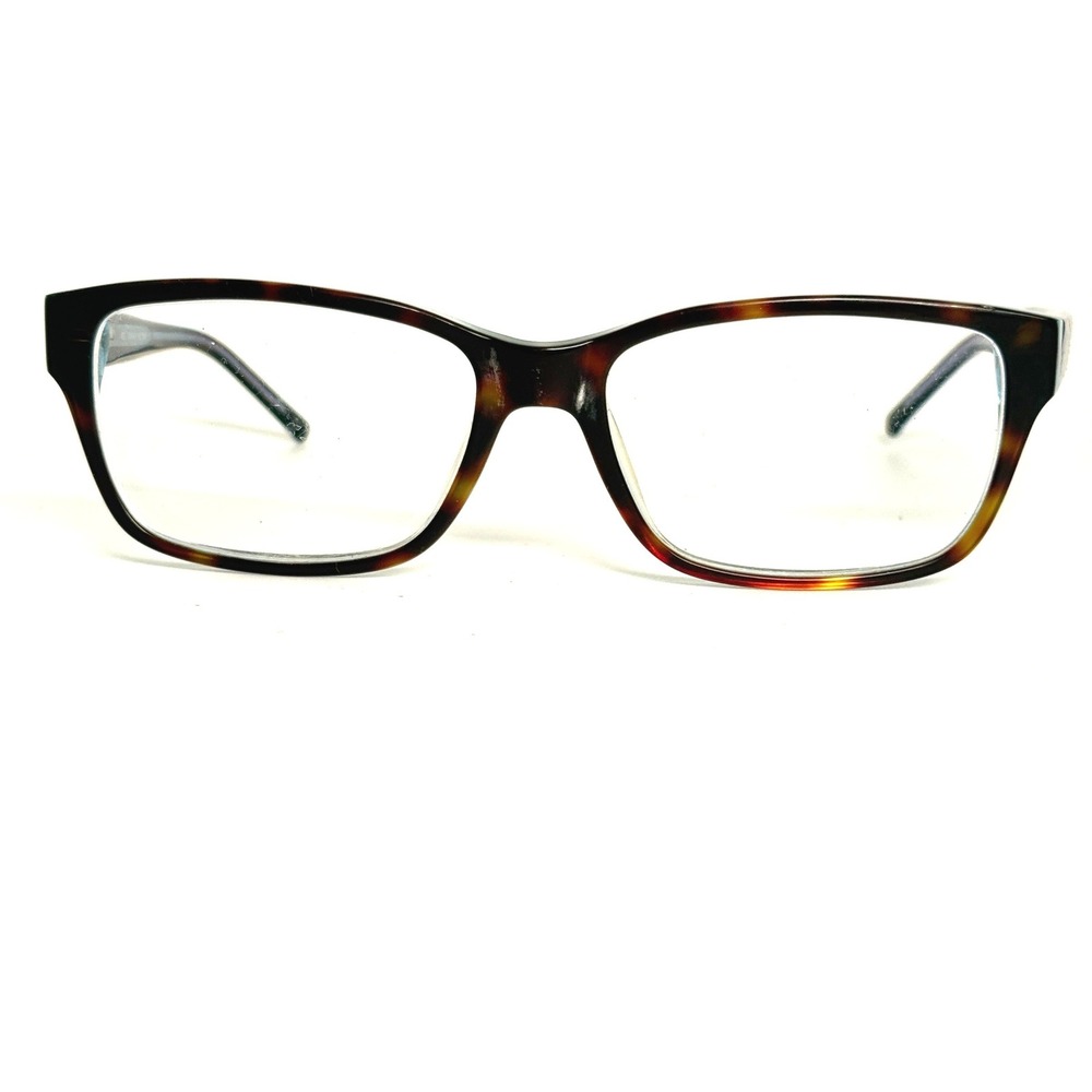 Helium 4202 Blu Tort Eyeglasses Frames 52-16-140 Blue Tortoise Rectangle Womens